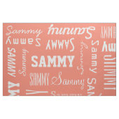 Name- u. Farbgewebe Stoff (Fat Quarter (45,7 x 55,9 cm))