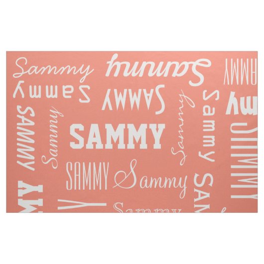 Name- u. Farbgewebe Stoff (Fat Quarter (45,7 x 55,9 cm))