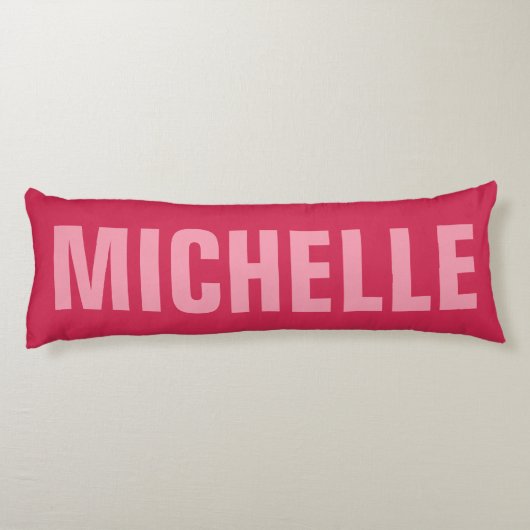 Name- u. Farbkörperkissen Seitenschläferkissen (Rückseite)