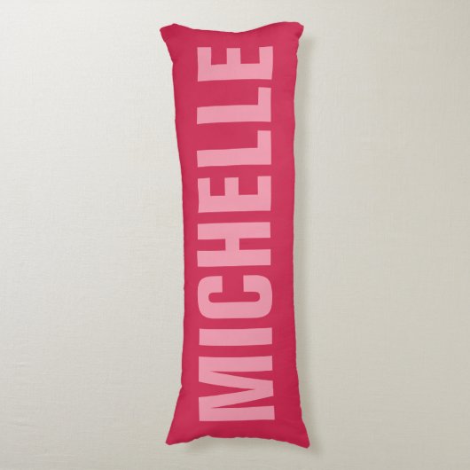 Name- u. Farbkörperkissen Seitenschläferkissen (Vorderseite Vertikal)