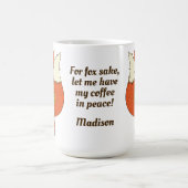 Name- u. Text Fox-Grund-Tassen Kaffeetasse (Mittel)