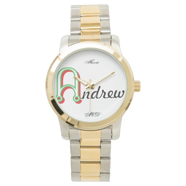 NAME ÜBERWACHUNG: ANDREW HAVIC ACD ARMBANDUHR (Vorderseite)
