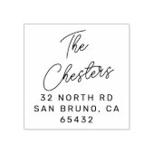 Name und Adresse der Skriptfamilie Gummistempel (Prägung)