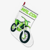 Name und Alter oder Nummer des Motorrads Großer Weihnachtsstrumpf (Vorderansicht (hängend))