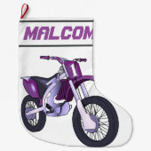 Name und Alter oder Nummer des Motorrads Großer Weihnachtsstrumpf (Vorderseite)