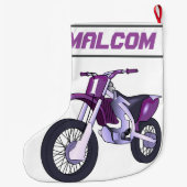 Name und Alter oder Nummer des Motorrads Großer Weihnachtsstrumpf (Rückseite)