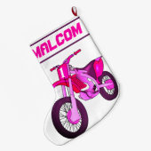 Name und Alter oder Nummer des Motorrads Großer Weihnachtsstrumpf (Rückseite (Hängend))