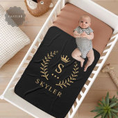 Name und Anfangssilbe Schwarz-weiß Sherpadecke