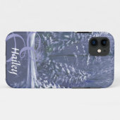Name und Anfangswinterbäume iPhone-Fall Case-Mate iPhone Hülle (Rückseite (Horizontal))