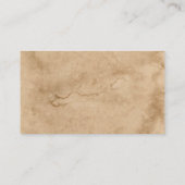 Name und Anschrift des Unternehmens Foto Visitenkarte (Rückseite)