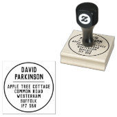 Name und Anschrift Gummistempel (Stempel)