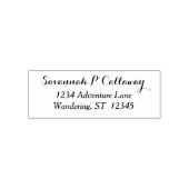 Name und Anschrift personalisiert Permastempel (Design)
