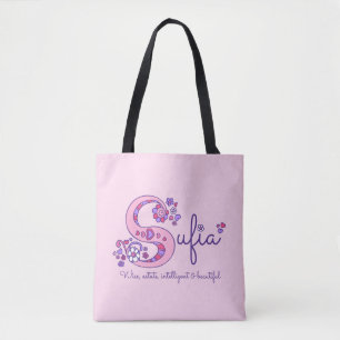 Name und Bedeutung des Monogrammbeutels Tasche