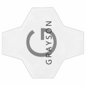 Name und Erstdruck auf einem benutzerdefinierten Fußball (Flach)