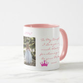 Name und Foto der personalisierten Tasse! Tasse (VorderseiteRechts)