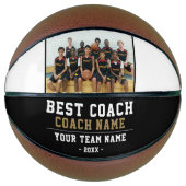 Name und Foto des besten Coach-Teams Basketball (Vorderseite)