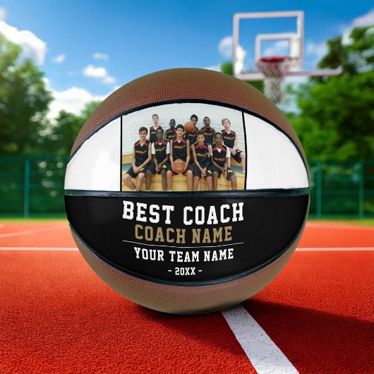 Name und Foto des besten Coach-Teams Basketball