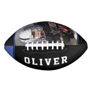 Name und Foto des Blue Black Stripes Players Football