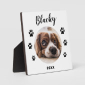 Name und Foto des Hauses einfügen Fotoplatte (Vorderseite)