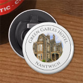 Name und Foto des Hotels. Hotel Flaschenöffner