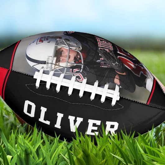 Name und Foto des Red Black Stripes Players Football