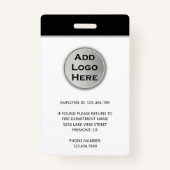 Name und Foto Feuerwehr Feuerwehrausweis Ausweis (Rückseite)