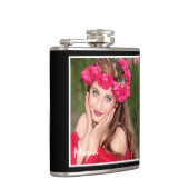 Name und Foto Flachmann (Rechts)