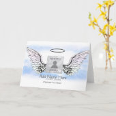 Name und Foto hinzufügen Karte (Gelbe Blume)