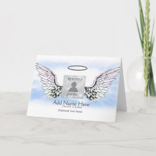 Name und Foto hinzufügen Karte