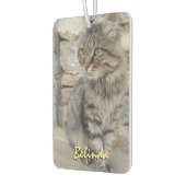 Name und Foto personalisiert hinzufügen Autolufterfrischer (Links)