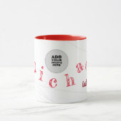 Name und Foto Tasse (Zentrum)