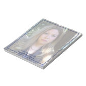 Name und Fotovorlage Notizblock (Rotiert)