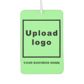 Name und Logo der Firma "Light Green Air Freshener Autolufterfrischer (Vorderseite)