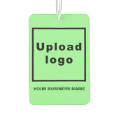 Name und Logo der Firma "Light Green Air Freshener Autolufterfrischer (Rückseite)