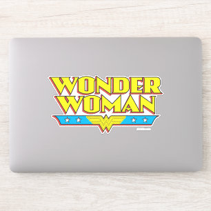 Name und Logo von Wonder Woman Aufkleber