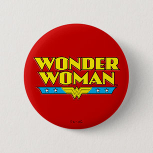 Name und Logo von Wonder Woman Button