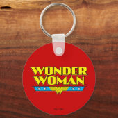 Name und Logo von Wonder Woman Schlüsselanhänger (Vorderseite)