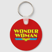 Name und Logo von Wonder Woman Schlüsselanhänger (Rückseite)