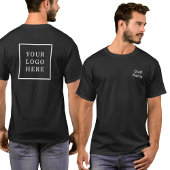 Name und Logos Back Company T-Shirt