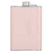 Name und Monogramm der personalisierten Bridesmaid Flachmann (Rückseite)