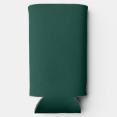 Name und Monogramm der personalisierten Trauzeuge Selters Dosenkühler (Rückseite)