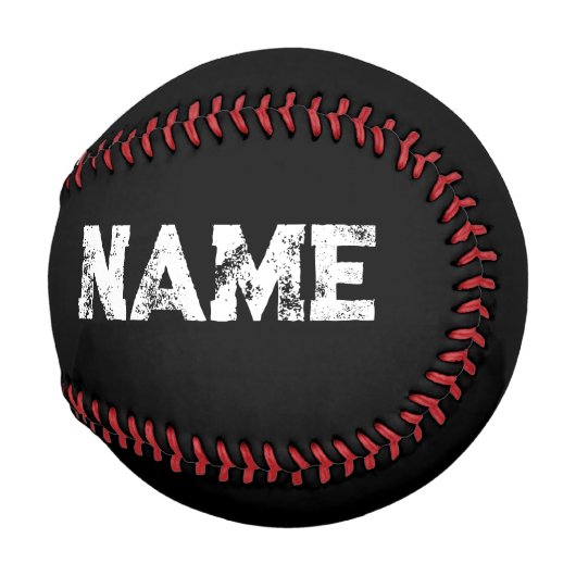 Name und Nummer 4 Baseball, Baseball-Team Baseball (Vorne Rechts)