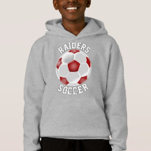 Name und Nummer des benutzerdefinierten Red Soccer