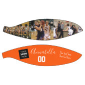 Name und Nummer des Foto-Logos Basketball (Panele)