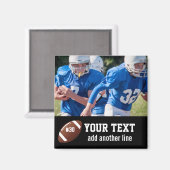 Name und Nummer des Fotos Magnet (Vorderseite/Rückseite)