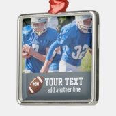 Name und Nummer des Fotos Ornament Aus Metall (Links)