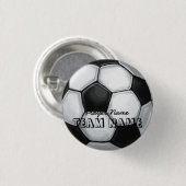Name und Nummer des Fußballballs Button (Vorne & Hinten)
