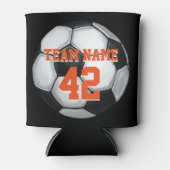 Name und Nummer des Fußballballs Dosenkühler (Vorderseite)