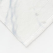 Name und Personalisiertes Foto Fleecedecke (Ecke)