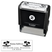 Name und Rücksendeadresse der Küsten Permastempel (Beispiel)